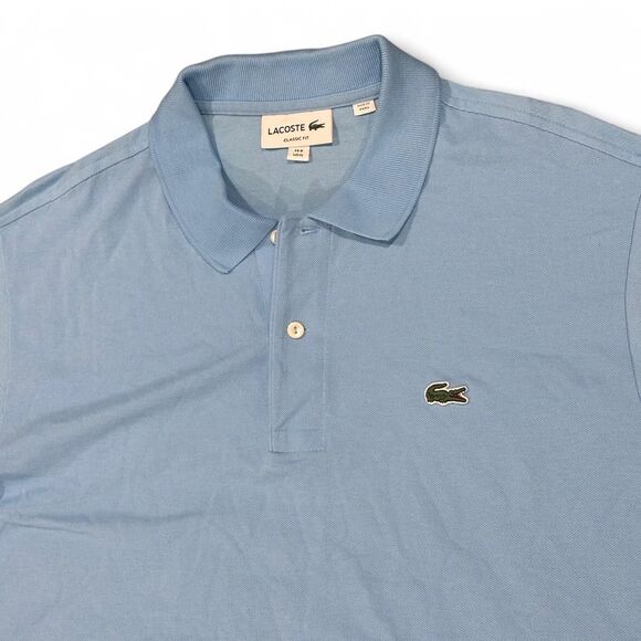 Lacoste Men's Light Blue Polo - Picture 3 of 3